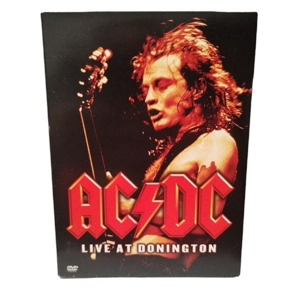 Other - ACDC Live at Donington Castle Park DVD 1991 Epic Records Rock Metal Complete